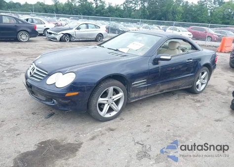 2006 Mercedes-Benz Sl 500 from USA, damaged, VIN WDBSK75F76F114235